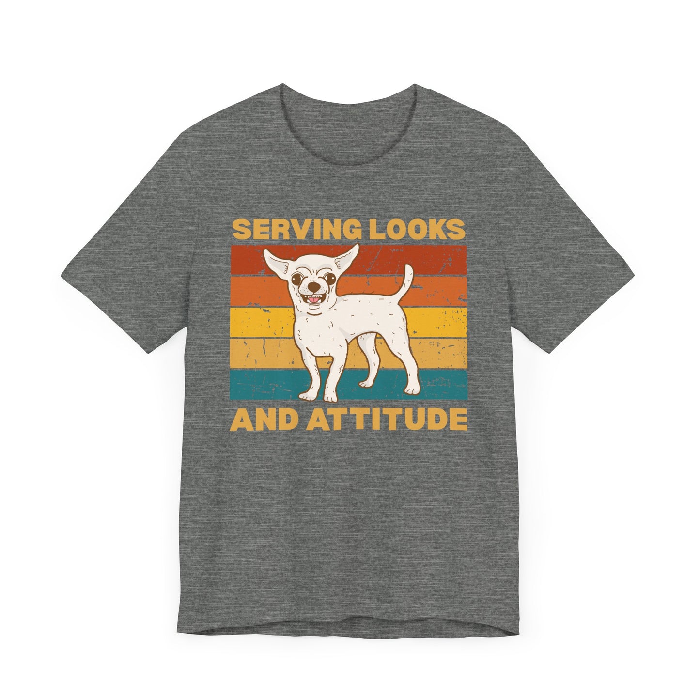 Serving Looks & Attitude Dog T-Shirt